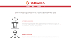 Desktop Screenshot of fuerzatres.com